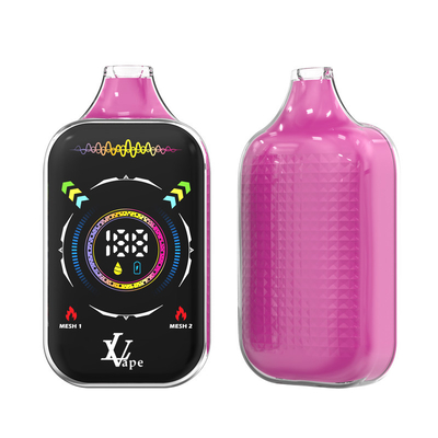 Última pantalla completa 40.000 bocanadas Vape Bar desechable con bobinas de malla y flujo de aire ajustable